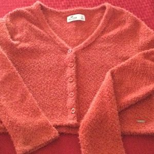 Hollister size small buttons front girls sweater top